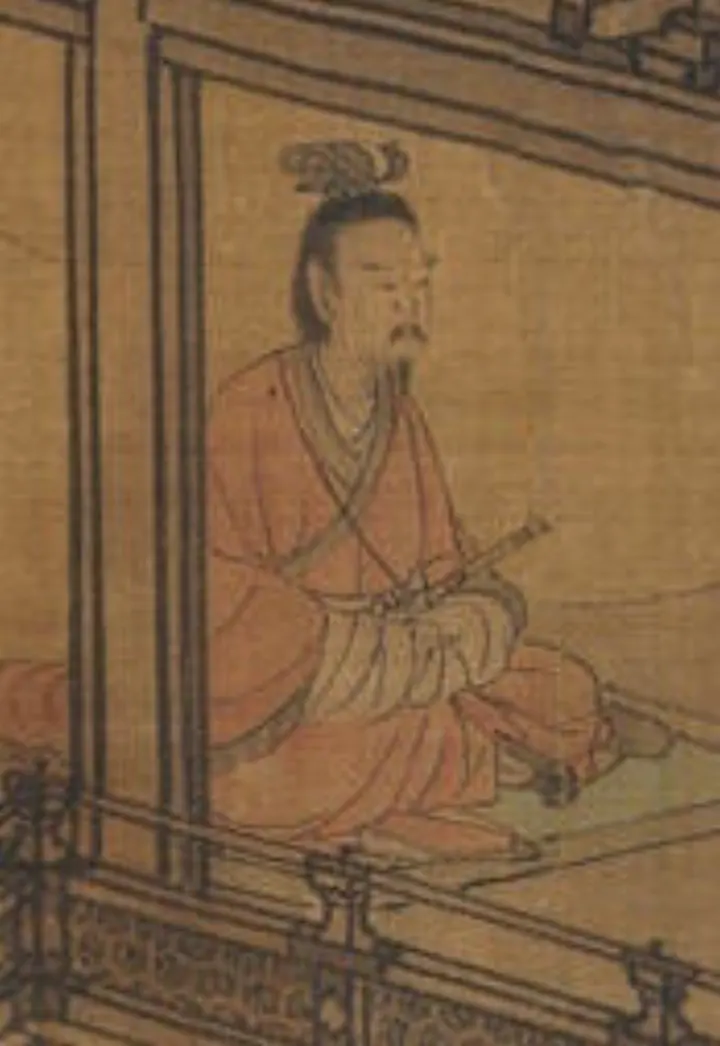 晋文公后世绘像