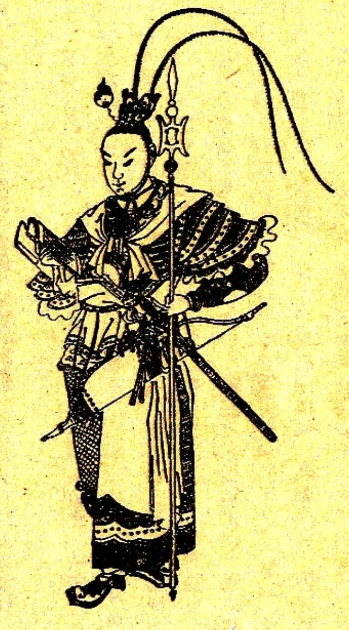 吕布后世绘像